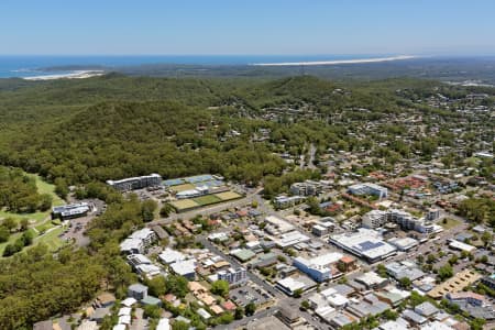 Aerial Image of NELSON BAY LOOKING SOUTH-WEST