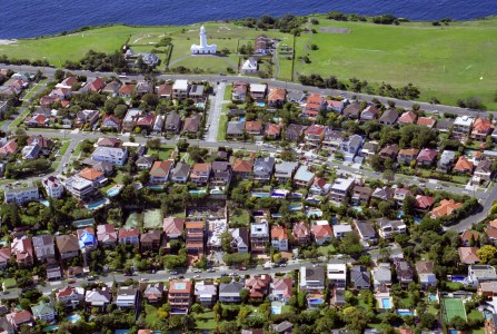 Aerial Image of MACQUARIE LIGHTHOUSE