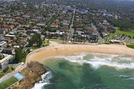 Aerial Image of DEE WHY BEACH NSW