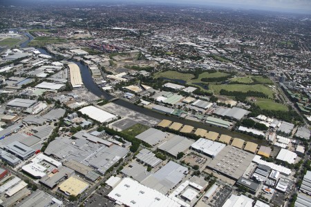 Aerial Image of ALEXANDRA CANAL, SOUTH SYDNEY