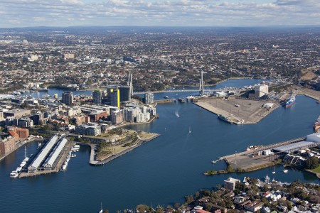 Aerial Image of PYRMONT AND JOHNSTONES BAY