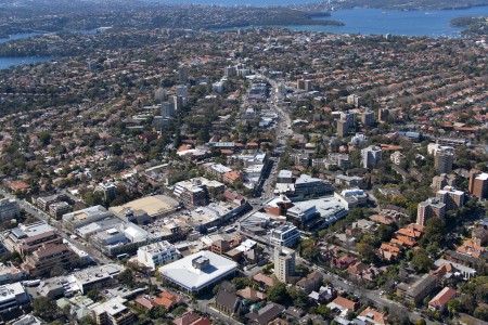 Aerial Image of NEUTRAL BAY AND CREMORNE