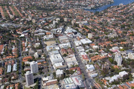 Aerial Image of NEUTRAL BAY SHOPPING CENTRE