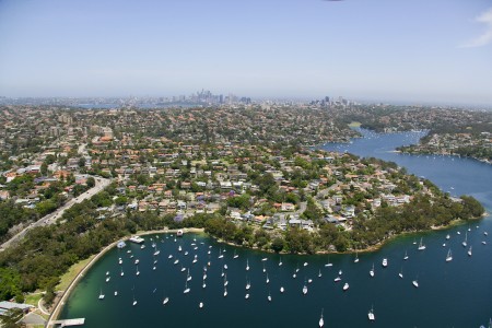 Aerial Image of BEAUTY POINT, MOSMAN