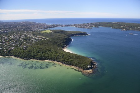Aerial Image of GROTTO POINT, MIDDLE HARBOUR