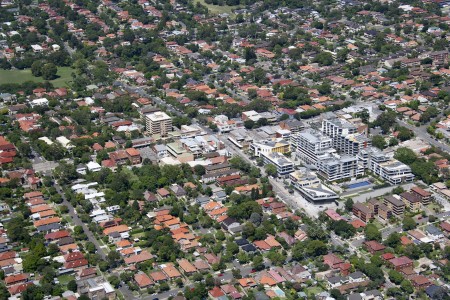 Aerial Image of STOCKLAND SHOPPING CENTRE BALGOWLAH