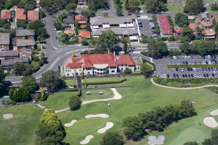 Aerial Image of MANLY GOLF CLUB, BALGOWLAH ROAD, MANLY