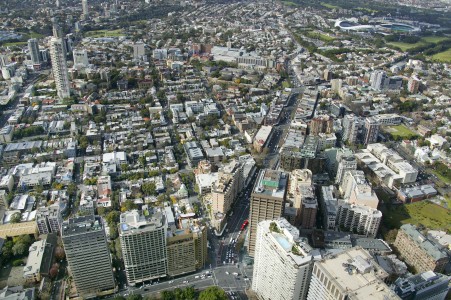 Aerial Image of OXFORD STREET, DARLINGHURST