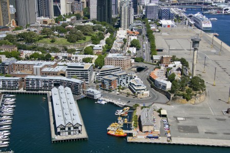 Aerial Image of MILLERS POINT AND OBSERVATORY HILL