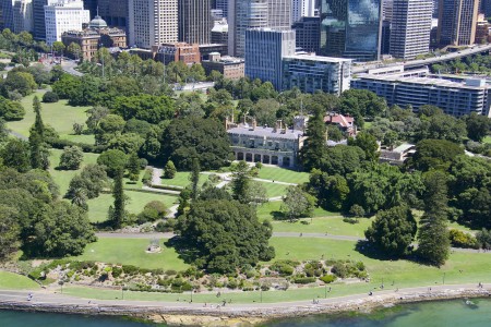 Aerial Image of GOVERNMENT HOUSE, THE DOMAIN, SYDNEY