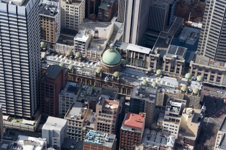 Aerial Image of QVB CAMOUFLAGE