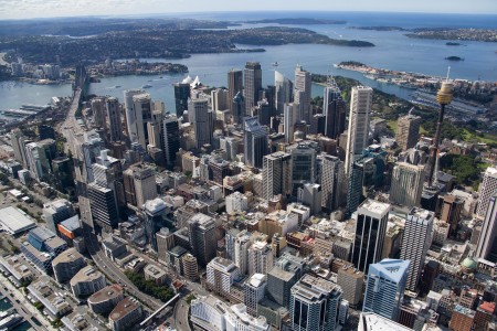 Aerial Image of SYDNEY CITY TO MANLY