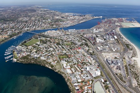 Aerial Image of NORTH FREMANTLE AND CRAWLEY