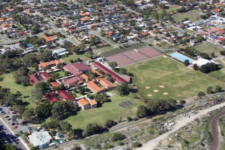 Aerial Image of SOUTH FREMANTLE SENIOR HIGH SCHOOL