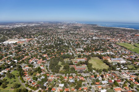 Aerial Image of RENNIE CRESCENT NORTH, PERTH, WESTERN AUSTRALIA