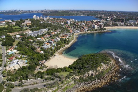Aerial Image of SHELLY BEACH TO MANLY AND SYDNEY
