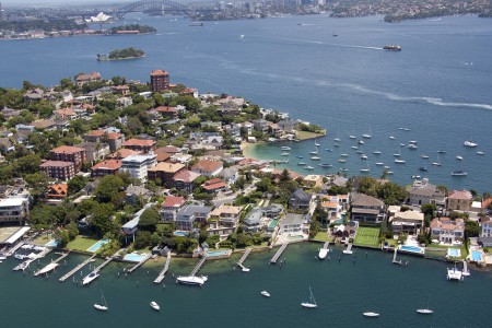 Aerial Image of POINT PIPER AND FELIX BAY
