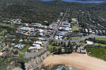Aerial Image of AVALON COMMERCIAL AREA LOOKING WEST