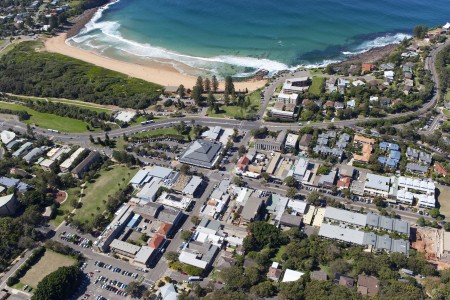 Aerial Image of AVALON COMMERCIAL AREA LOOKING NORTH EAST