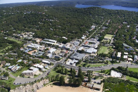 Aerial Image of AVALON COMMERCIAL AREA LOOKING SOUTH WEST
