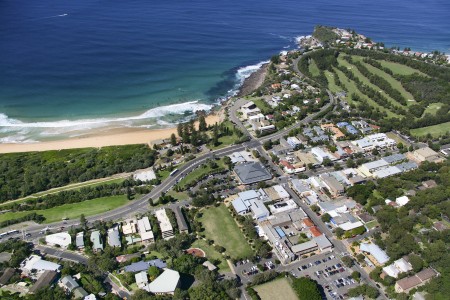Aerial Image of AVALON COMMERCIAL AREA LOOKING EAST