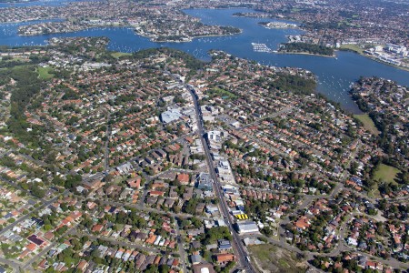 Aerial Image of GLADESVILLE SHOPPING CENTRE