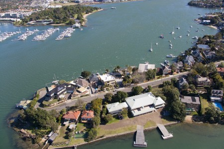 Aerial Image of WHARF ROAD, GLADESVILLE