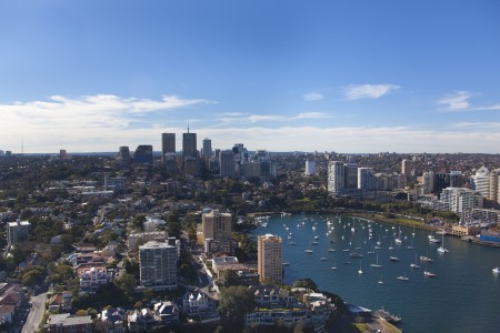 Aerial Image of MCMAHONS POINT TO NORTH SYDNEY