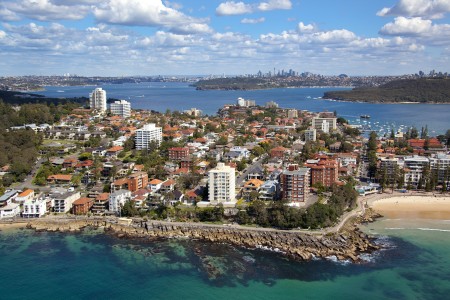 Aerial Image of MANLY WATERFRONTS, EASTERN HILL