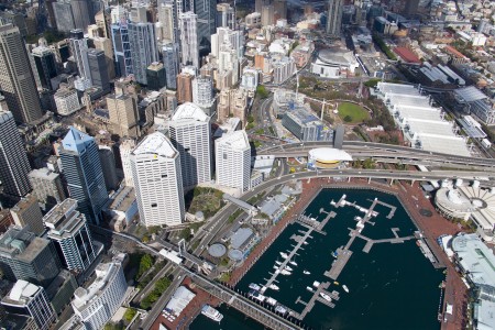 Aerial Image of DARLING HARBOUR AREA