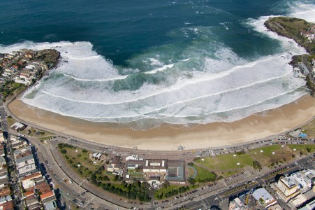 Aerial Image of BONDI\'S FAMOUS BEACH