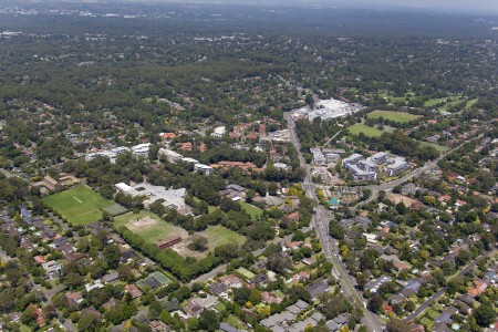 Aerial Image of ST IVES CENTRE