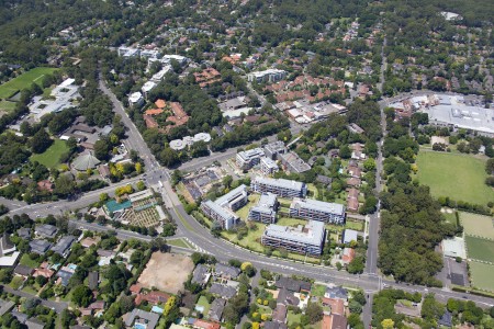 Aerial Image of LINK ROAD & MONA VALE ROAD INTERSEACTION ST IVES