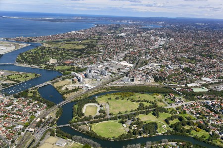 Aerial Image of WOLLI CREEK, NSW