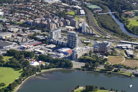 Aerial Image of WOLLI CREEK, NSW