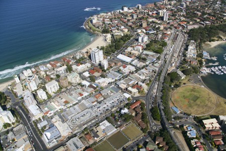 Aerial Image of CRONULLA SHOPPING CENTRE