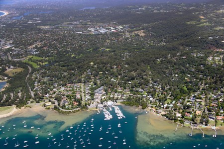 Aerial Image of BAYVIEW BACK TO MONA VALE
