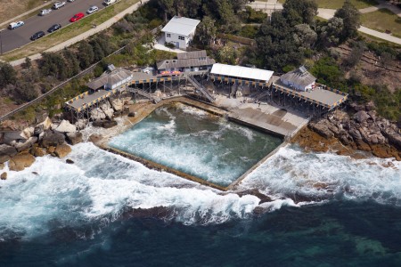 Aerial Image of WYLIE\'S BATHS, COOGEE NSW
