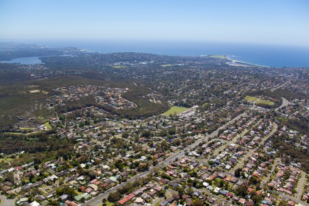 Aerial Image of WARRINGAH ROAD, BEACON HILL