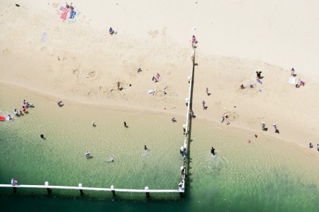Aerial Image of CLONTARF BEACH