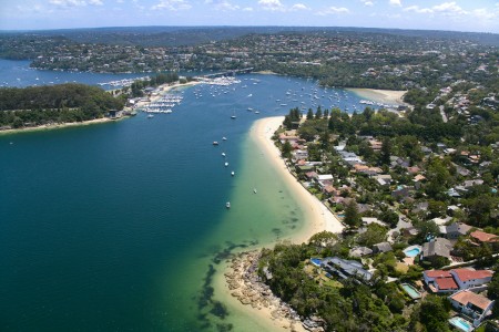 Aerial Image of CLONTARF TO MIDDLE HARBOUR