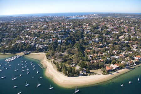 Aerial Image of CLONTARF RESERVE AND THE BEACH