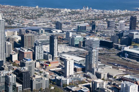 Aerial Image of MELBOURNE CITY DETAIL