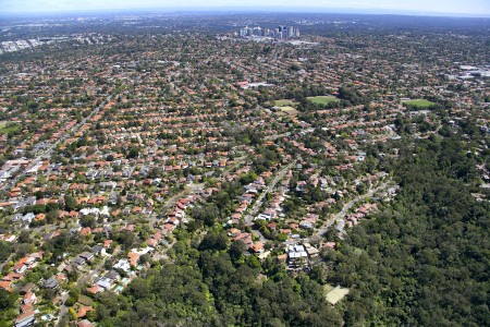 Aerial Image of CASTLECRAG AND WILLOUGHBY