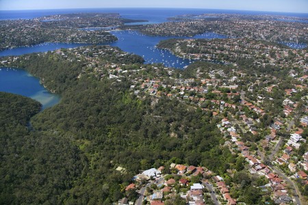 Aerial Image of CASTLECRAG AND MIDDLE HARBOUR