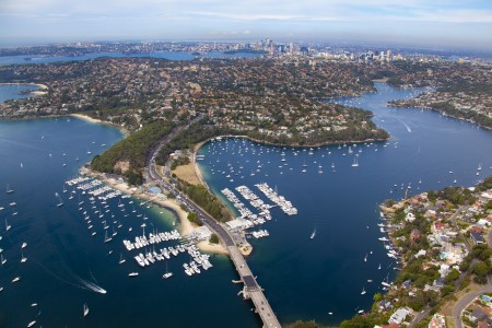 Aerial Image of THE SPIT, MIDDLE HARBOUR