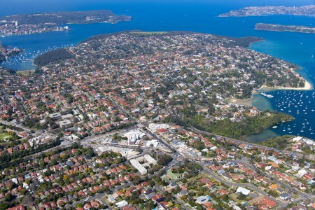 Aerial Image of SEAFORTH LOOKING OUT THE HEADS