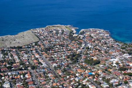 Aerial Image of BRONTE AND CLOVELLY, NSW