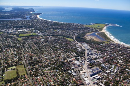 Aerial Image of DEE WHY LOOKING NORTH