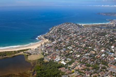 Aerial Image of DEE WHY TO THE SEA